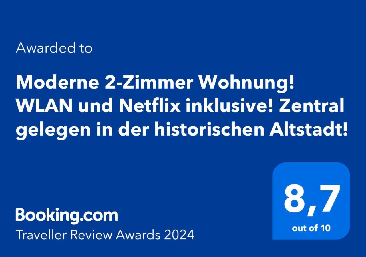 Moderne 2-Zimmer Wohnung! Wlan Und Netflix Inklusive! Zentral Gelegen In Der Historischen Altstadt! Stade Zewnętrze zdjęcie